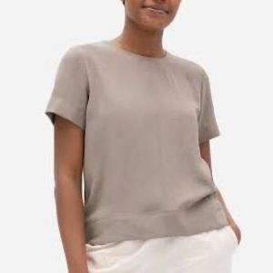 Everlane goweave Blouse  color clay